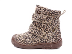 Bisgaard winter boot leopard with velcro and TEX